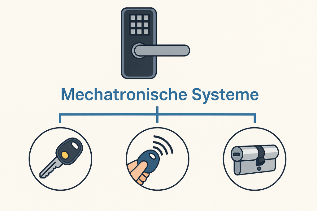 Mechatronische Schließanlagen Stuttgart – Kombination aus Schlüssel und digitaler Kontrolle.